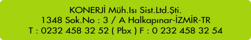 KONERJ mh. Ltd.ti. 16 tllk tecrbesi ile yerden stma izolasyon panellerinin imalatn yaparak tm Trkiye.deki projelere gvenle sunmaktadr.